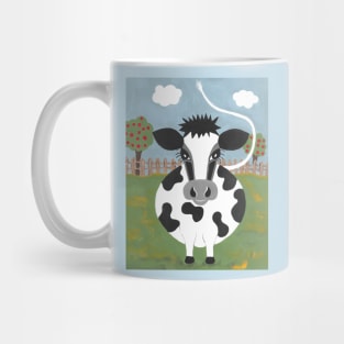 FUNNY Cow Lover Acrylic Painting Mug